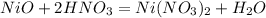 NiO+2HNO_3=Ni(NO_3)_2+H_2O